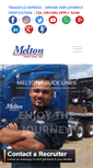 Mobile Screenshot of meltontruck.com